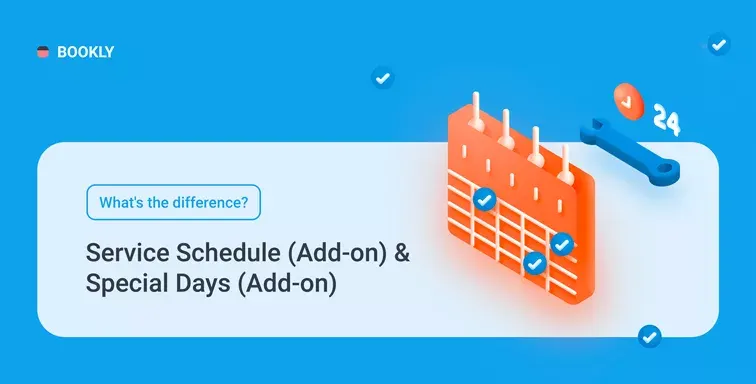 Чим відрізняються Service Schedule (Add-on) і Special Days (Add-on)