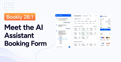 Bookly 28.1: Meet the AI Assistant Booking Form