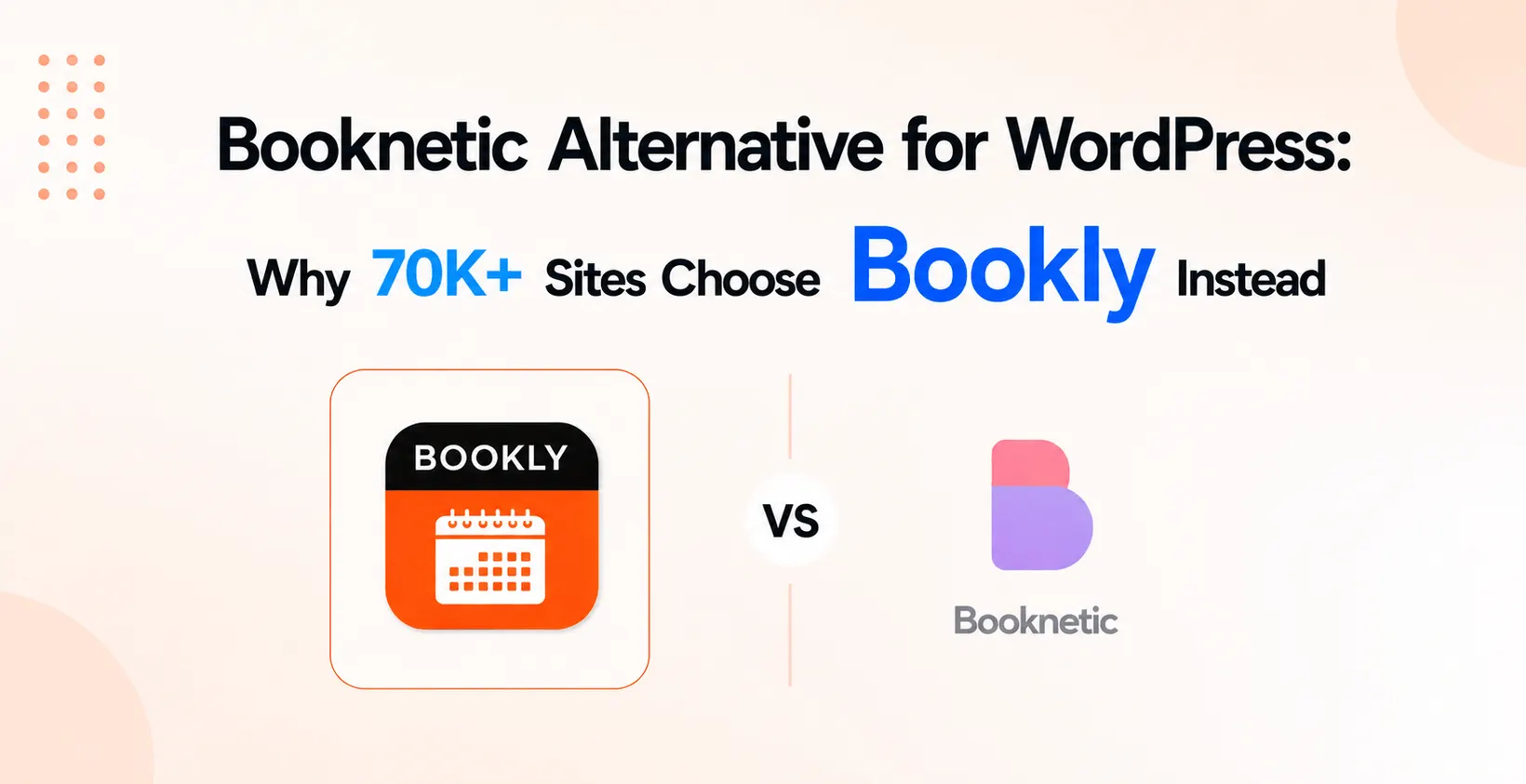 Alternativa a Booknetic para WordPress: por qué más de 70.000 sitios eligen Bookly