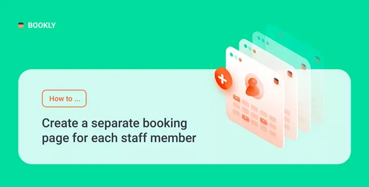Come creare una pagina di prenotazione separata per ogni membro dello staff