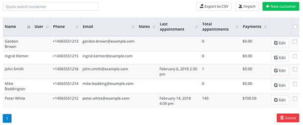 Manage your customer base effortlessly Manage your customer base effortlessly