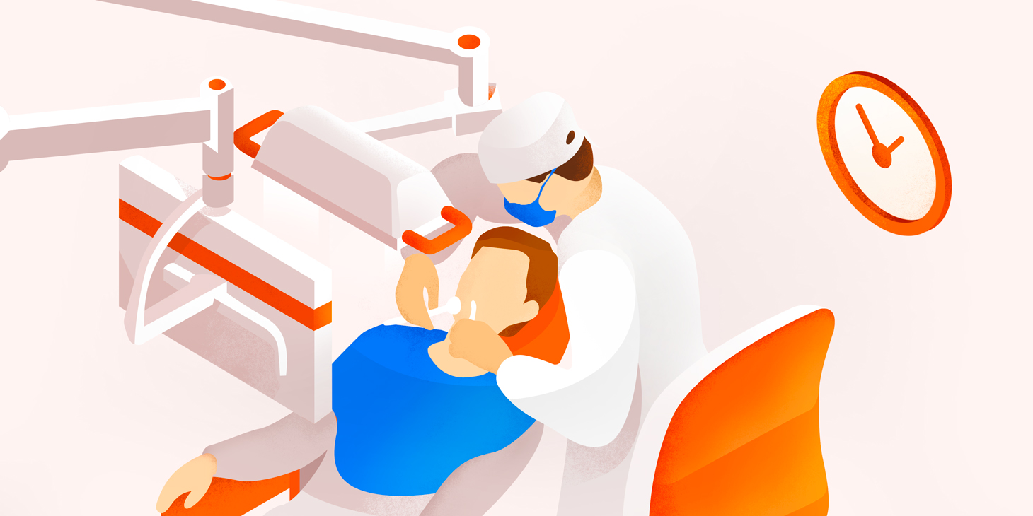 Book dentist shop appointment online
