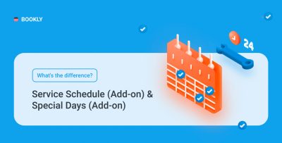 What's the difference between Service Schedule (Add-on) & Special Days (Add-on)