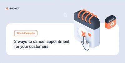 3 ways to cancel appointment for your customers