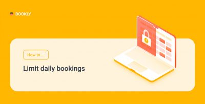 How to limit daily bookings