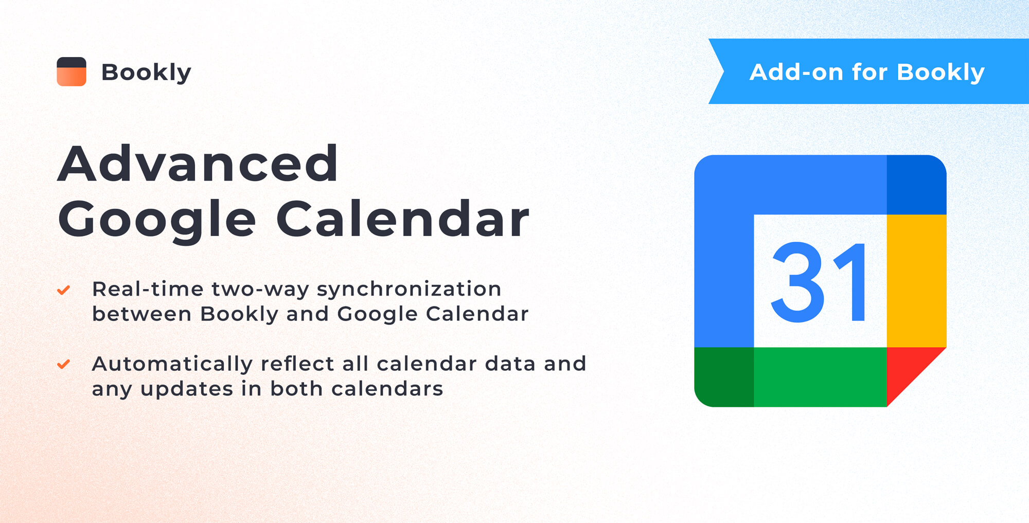 Bookly Advanced Google Calendar (Add-on)