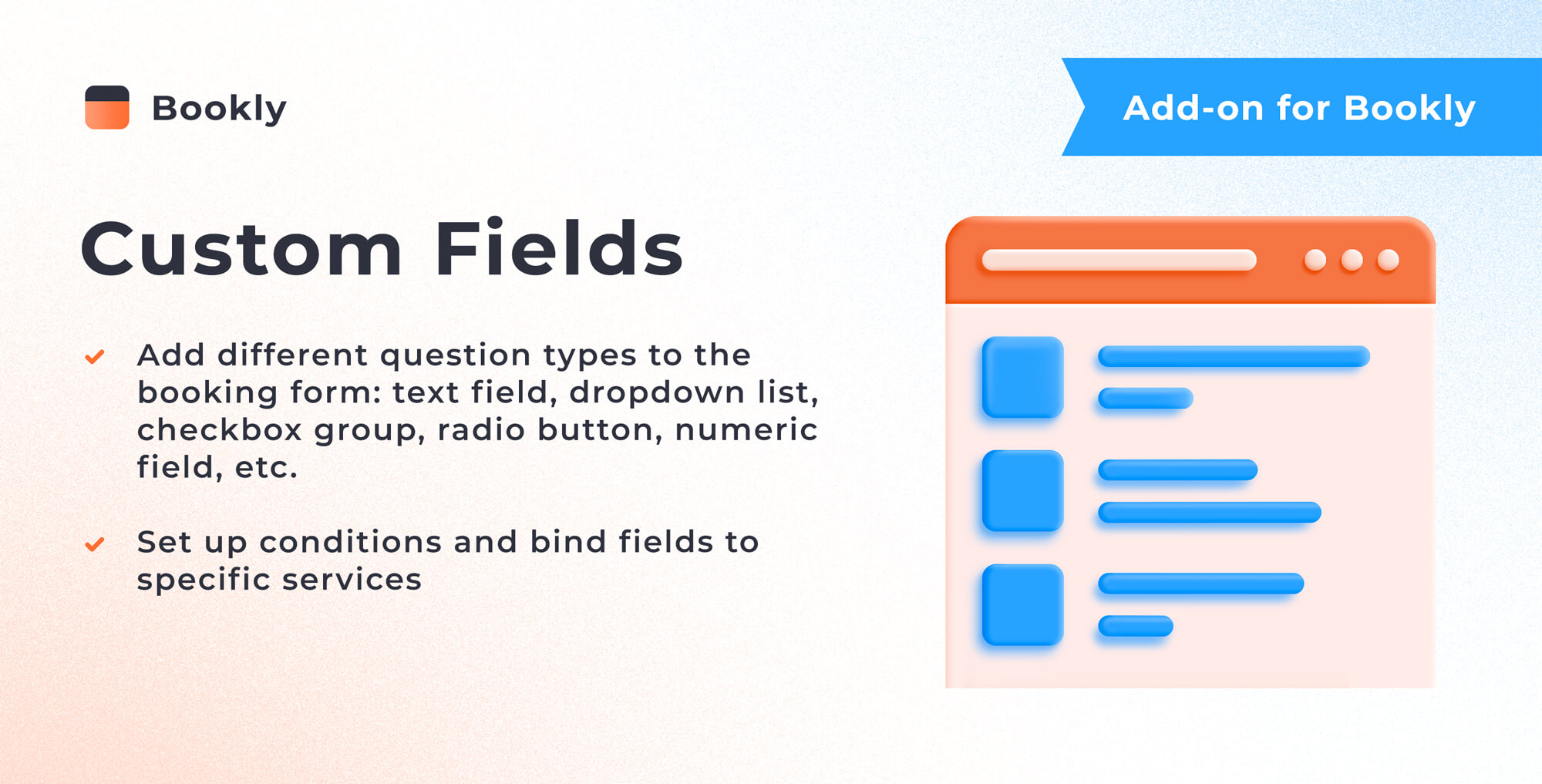 Bookly Custom Fields (Add-on)