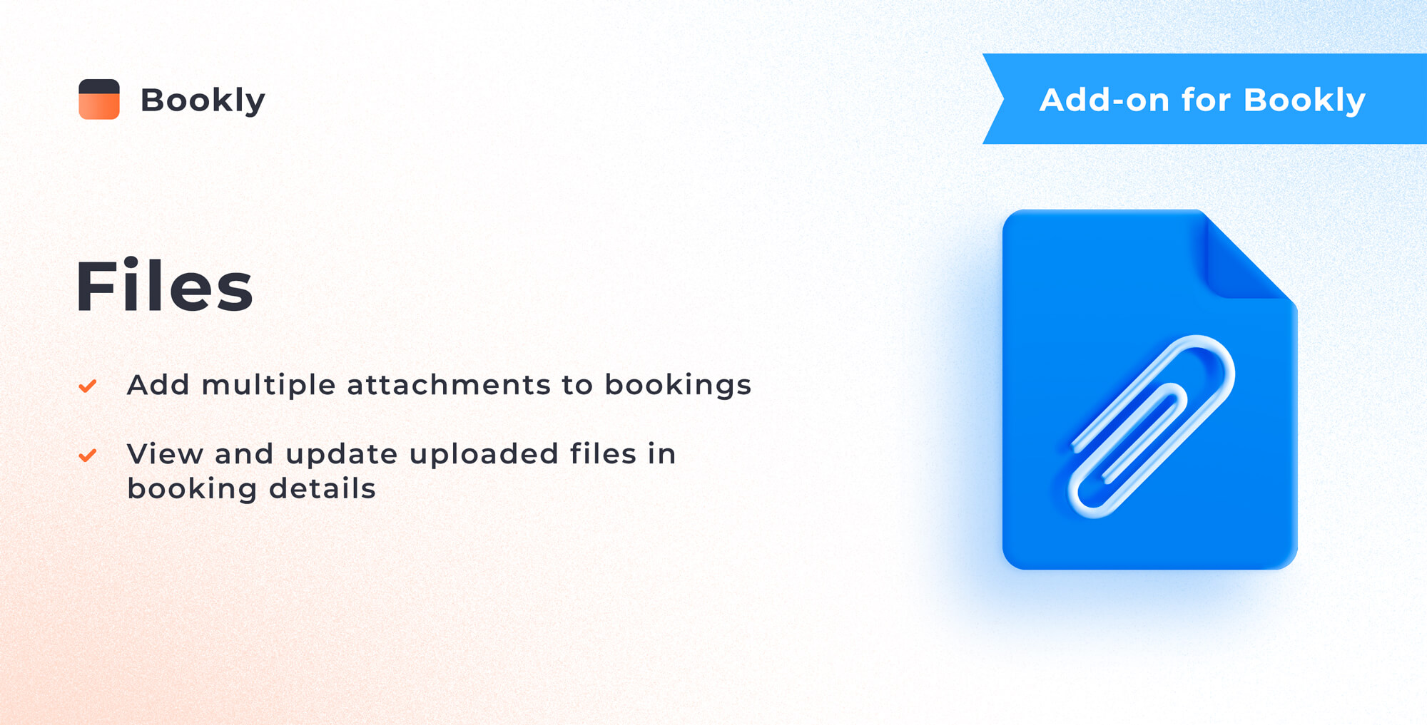 Bookly Files (Add-on)