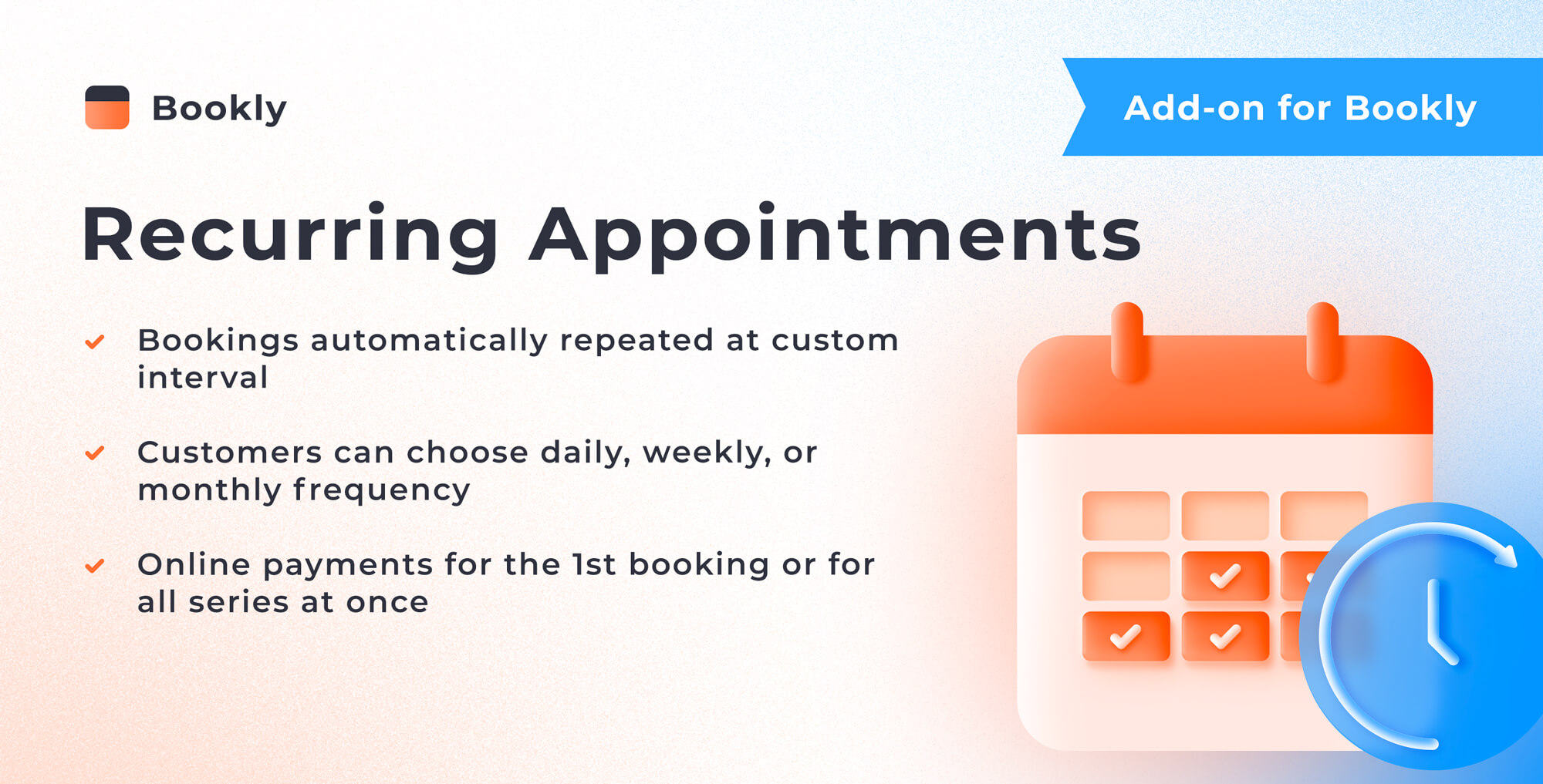 Bookly Recurring Appointments (Add-on)