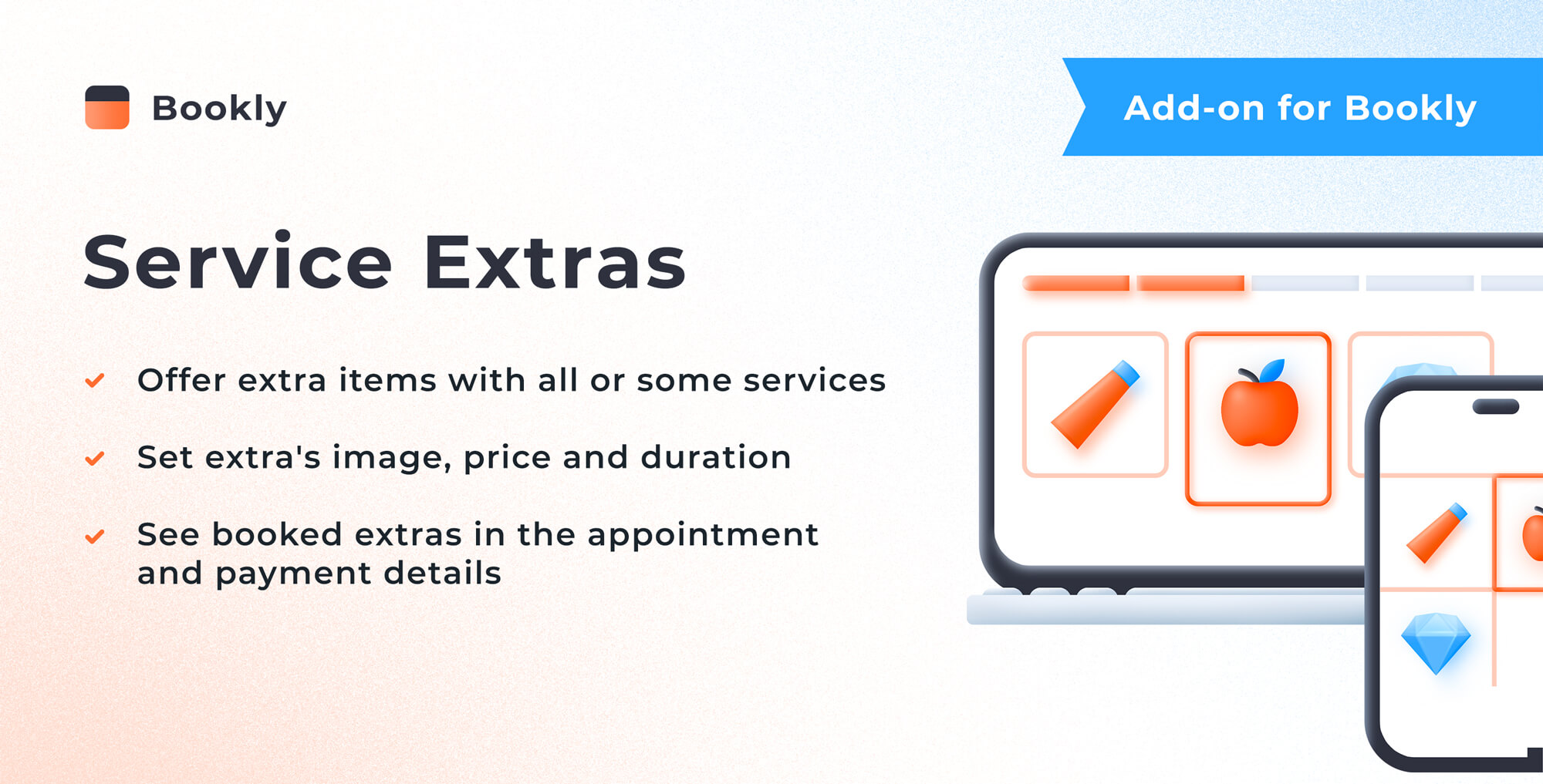 Bookly Service Extras (Add-on)