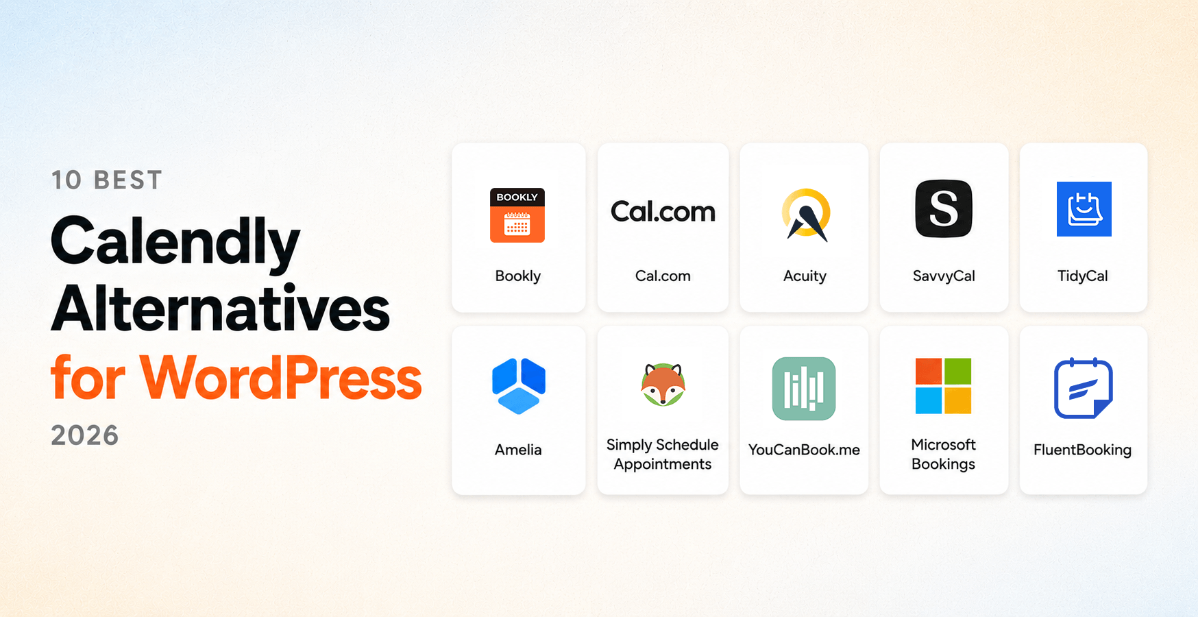10 Best Calendly Alternatives for WordPress in 2026 (Honest Comparison)