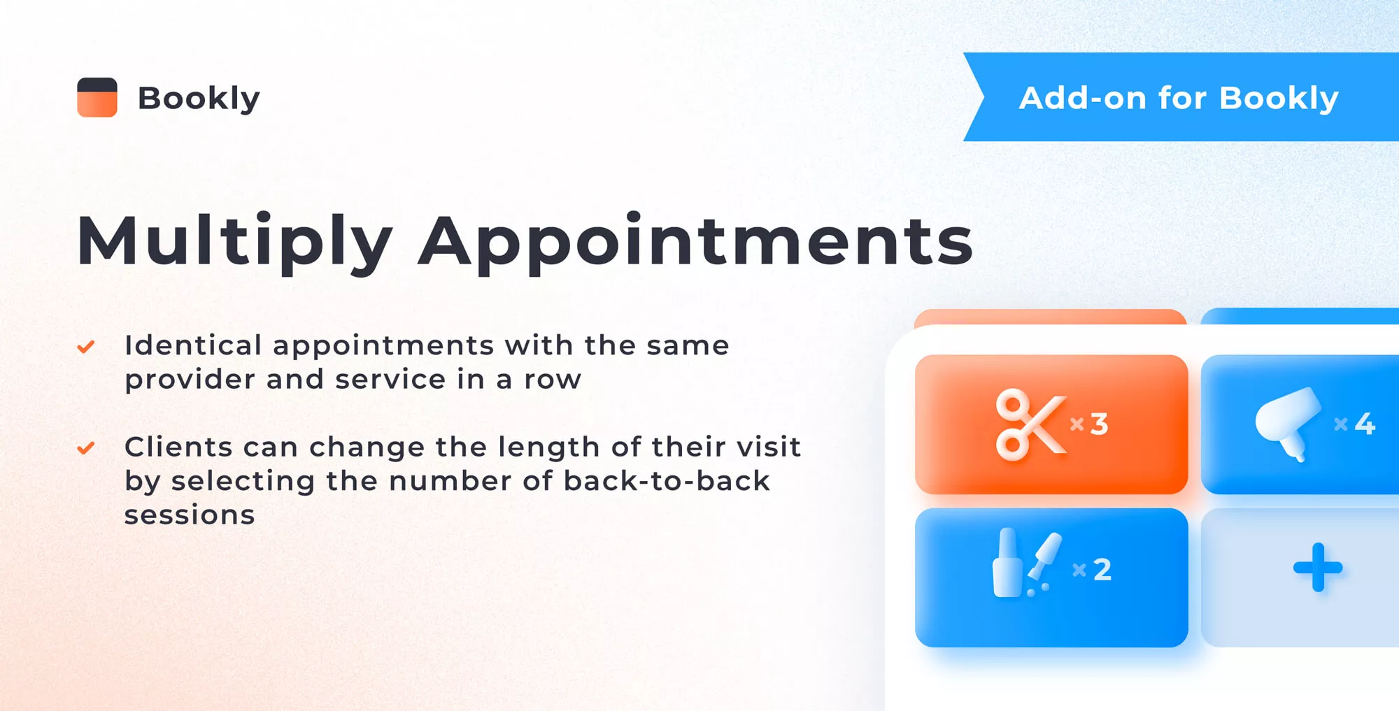 Bookly Multiply Appointments (Add-on)