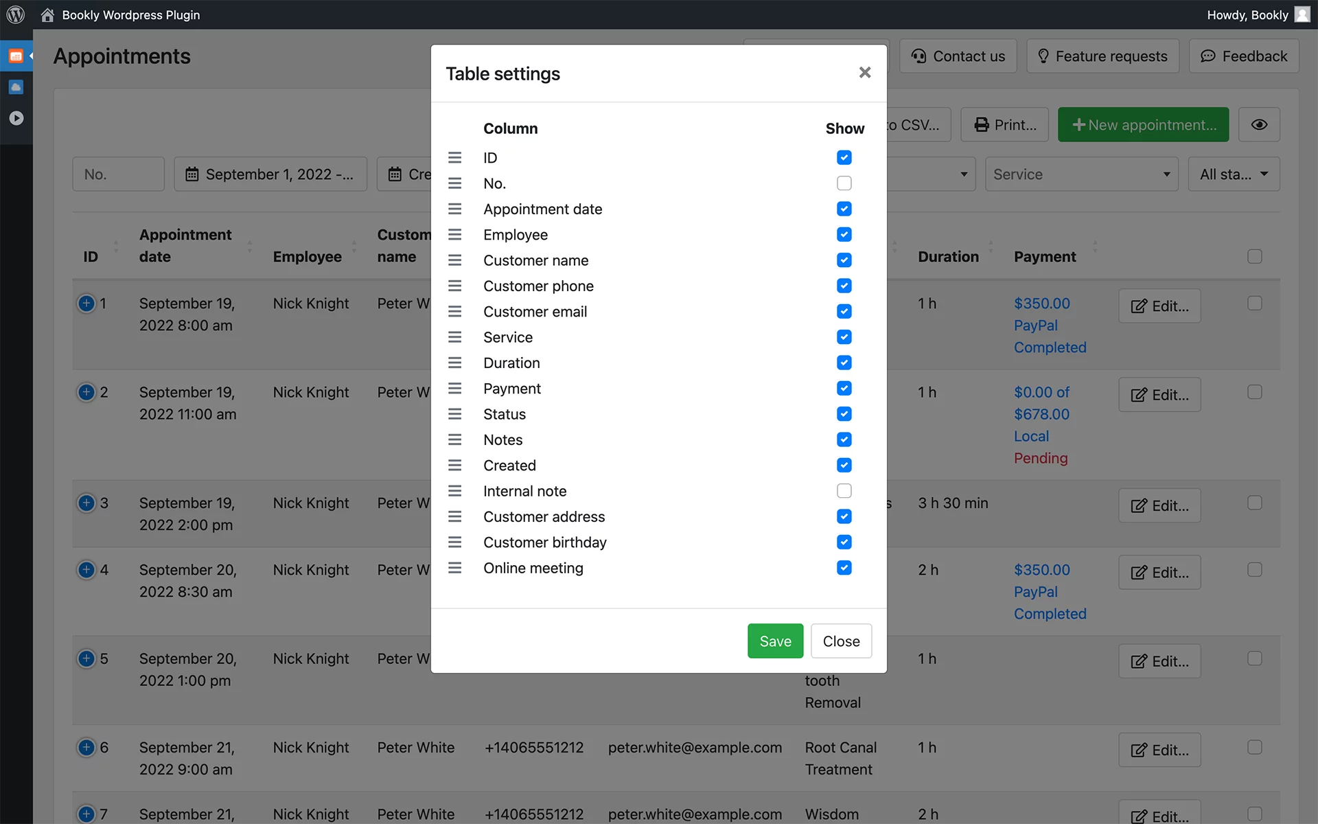 Bookly Pro