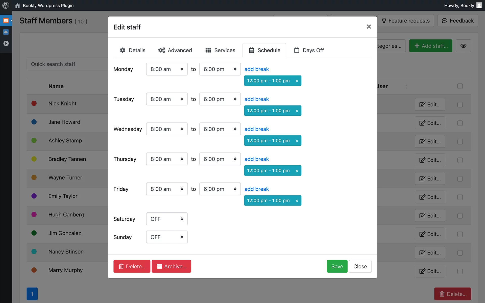 Bookly Pro