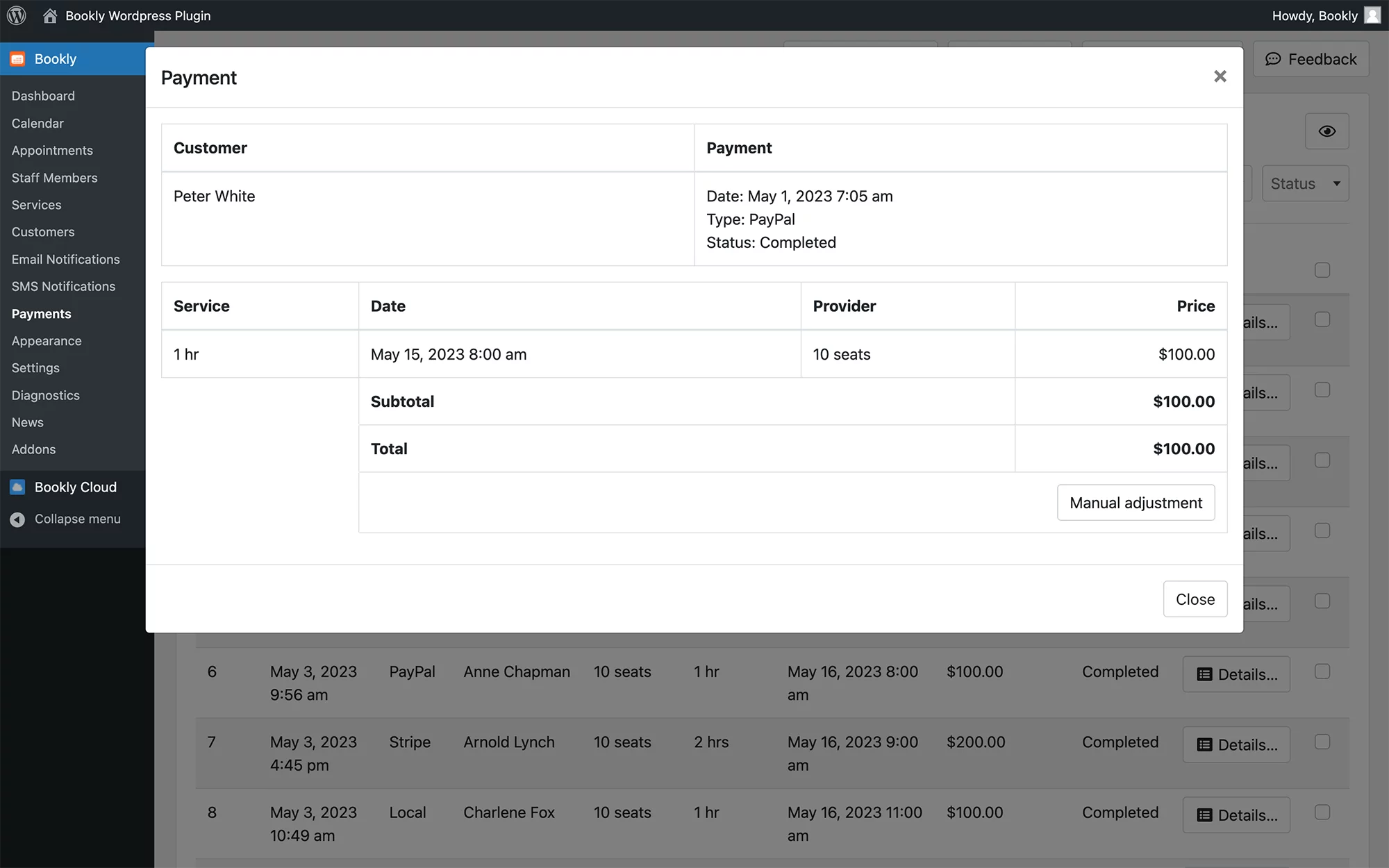 Receive secure and flexible payments in Bookly PRO