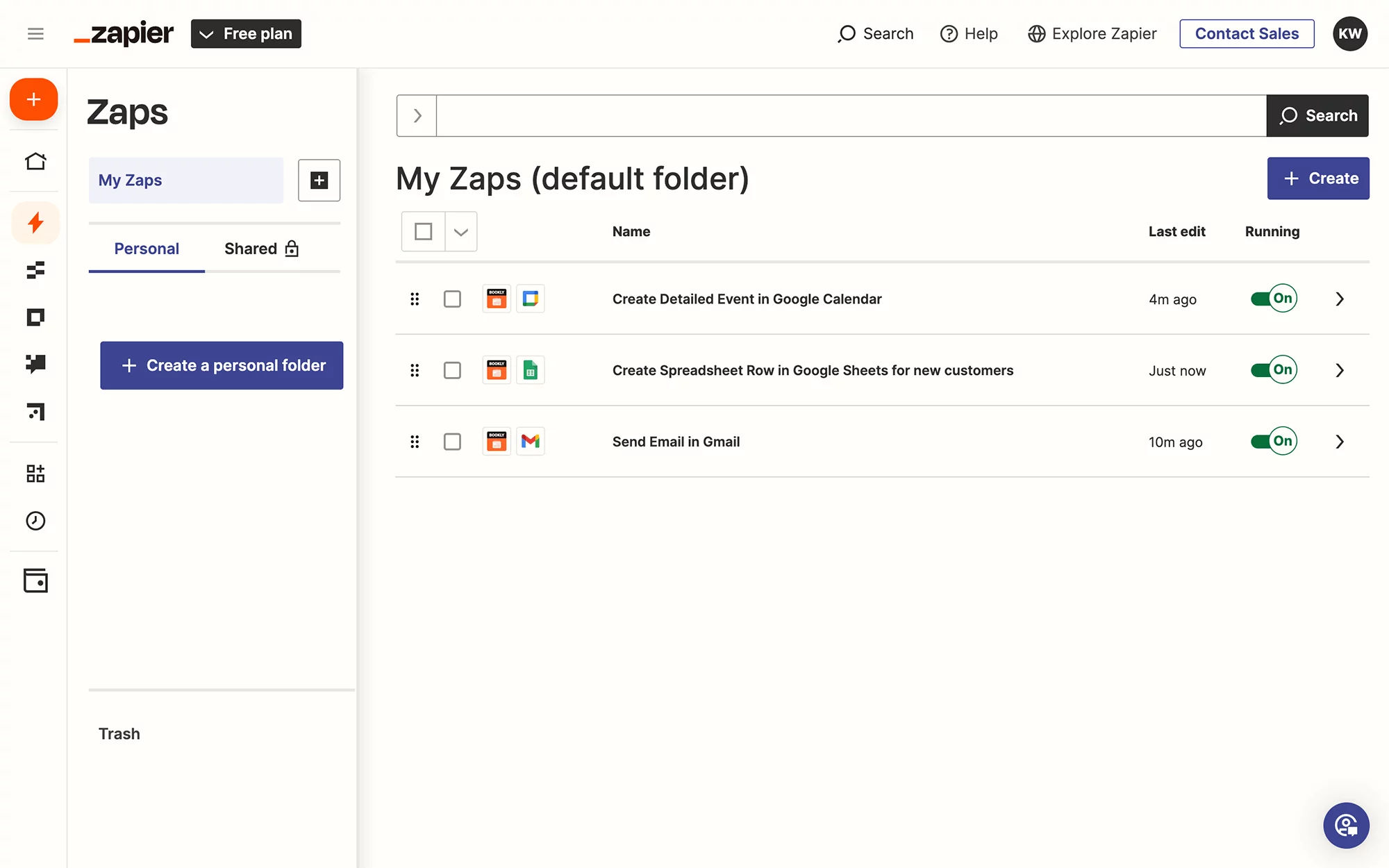 Zapier Integration in Bookly