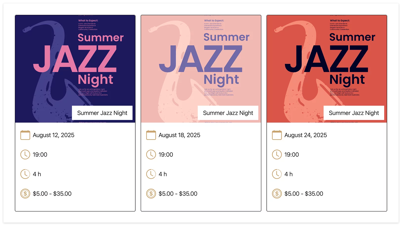 Events add-on for Bookly